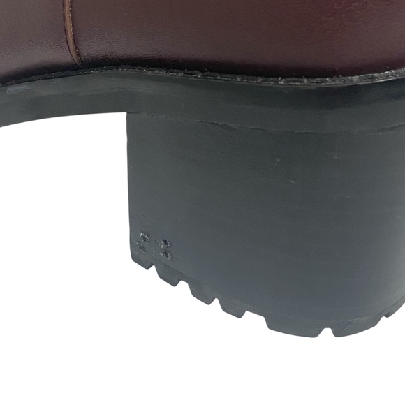 Coach Burgundy Booties - Brand New - Size 9 - Picture 8 of 9